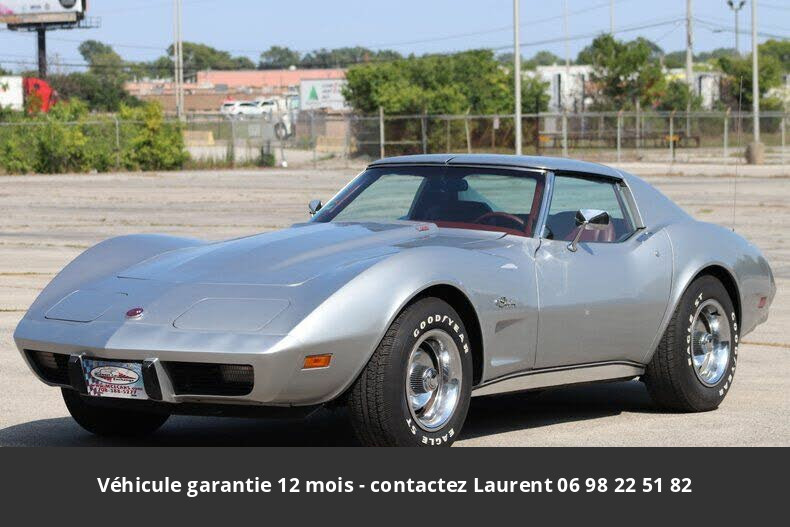 chevrolet corvette T top l82 v8 1976 prix tout compris