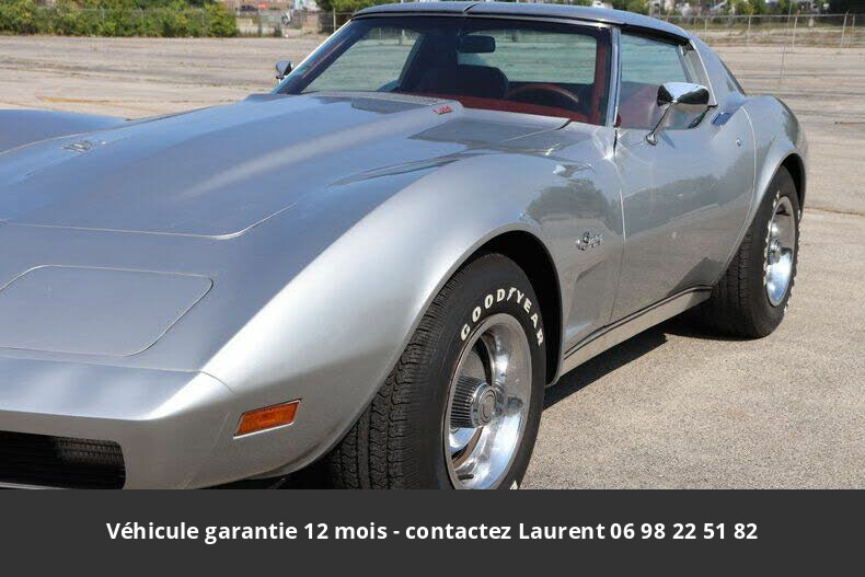 chevrolet corvette T top l82 v8 1976 prix tout compris