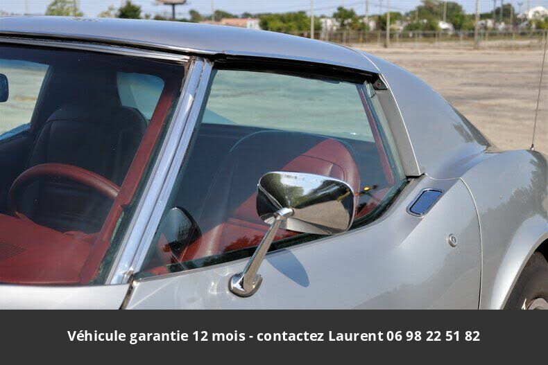 chevrolet corvette T top l82 v8 1976 prix tout compris