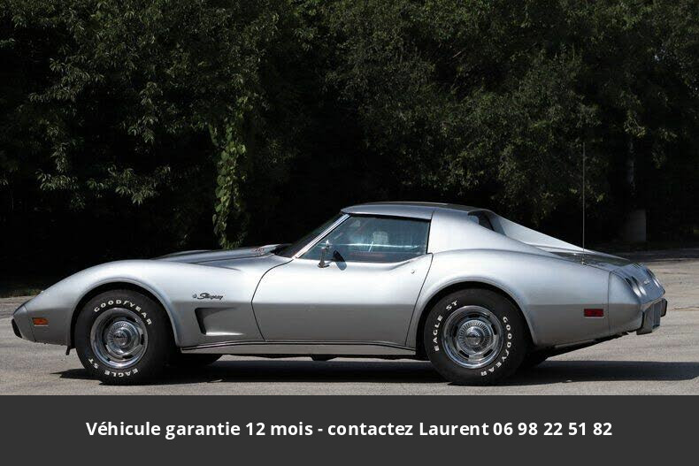 chevrolet corvette T top l82 v8 1976 prix tout compris