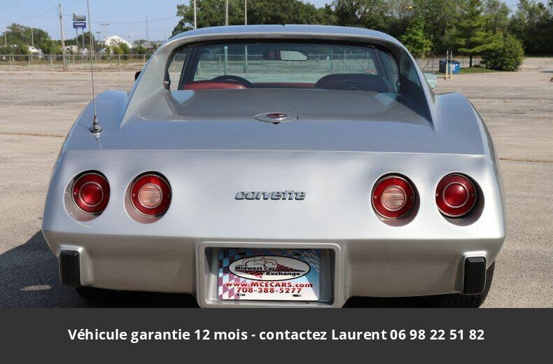 chevrolet corvette T top l82 v8 1976 prix tout compris