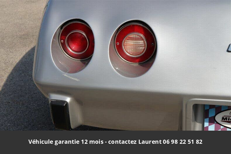 chevrolet corvette T top l82 v8 1976 prix tout compris