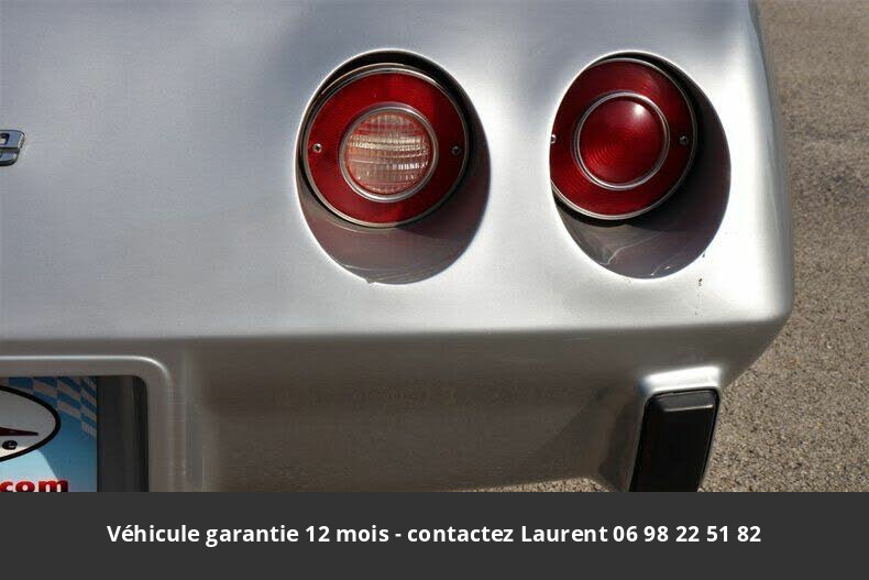 chevrolet corvette T top l82 v8 1976 prix tout compris