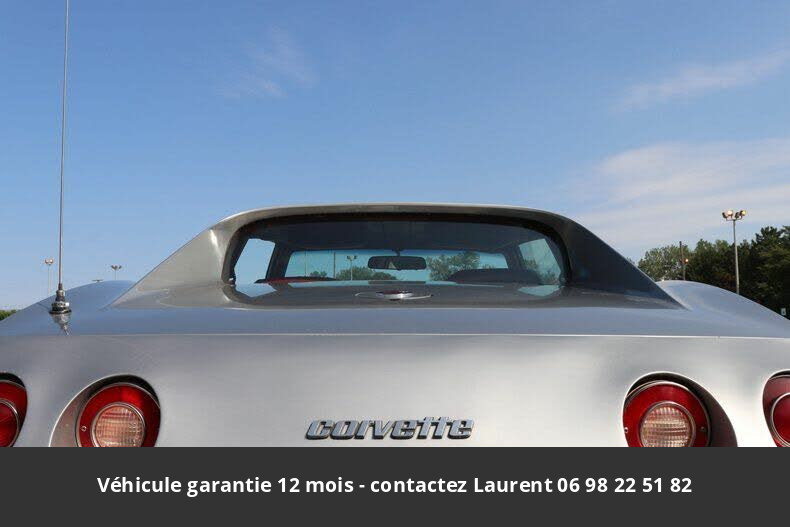 chevrolet corvette T top l82 v8 1976 prix tout compris