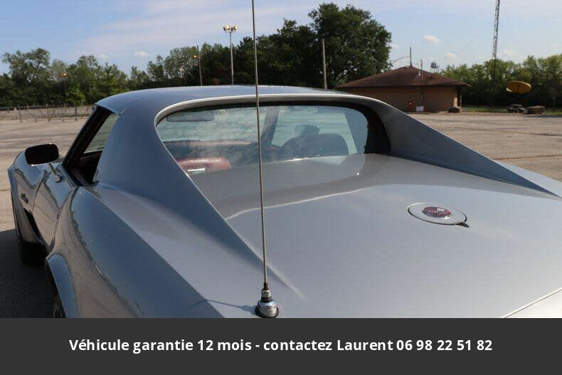 chevrolet corvette T top l82 v8 1976 prix tout compris