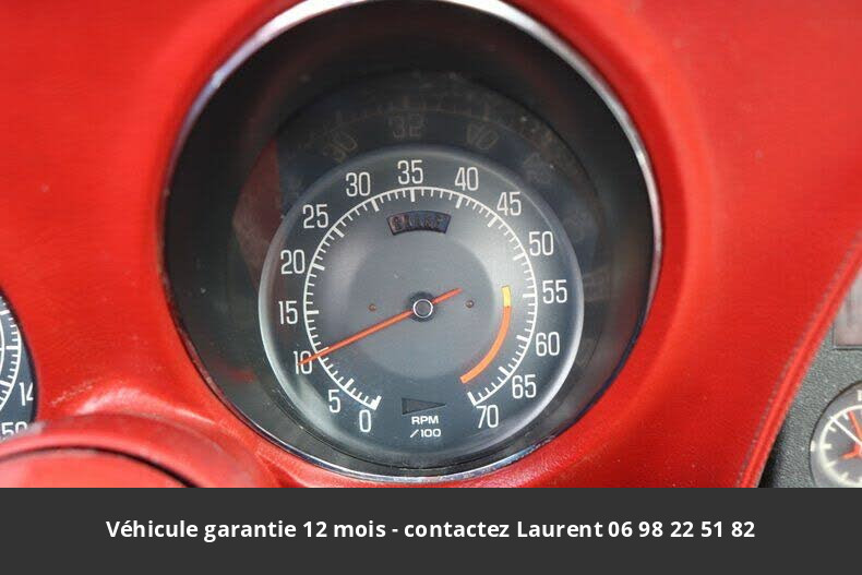 chevrolet corvette T top l82 v8 1976 prix tout compris