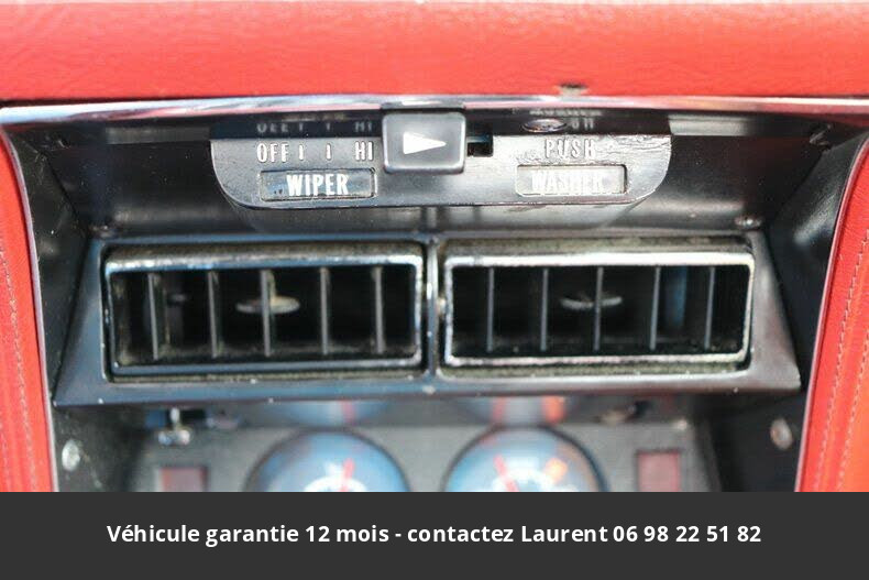 chevrolet corvette T top l82 v8 1976 prix tout compris