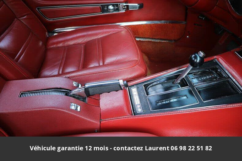 chevrolet corvette T top l82 v8 1976 prix tout compris