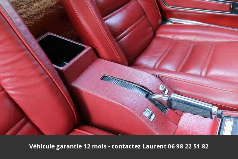 chevrolet corvette T top l82 v8 1976 prix tout compris