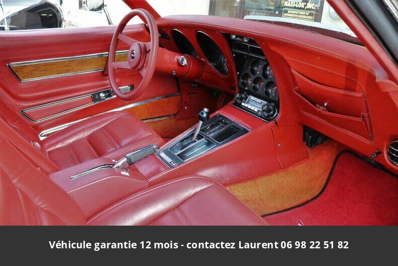 chevrolet corvette T top l82 v8 1976 prix tout compris