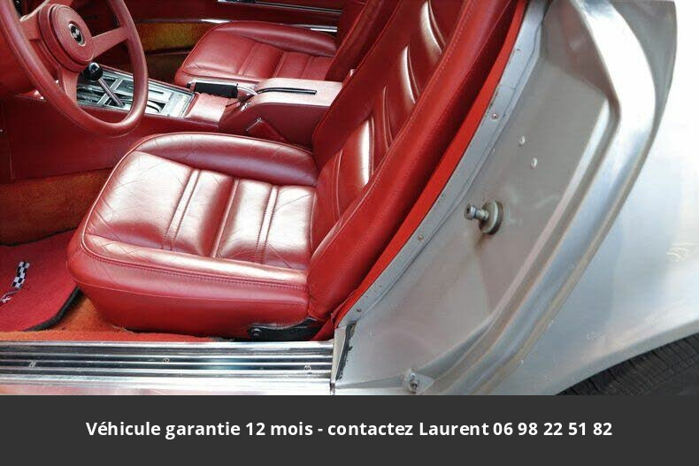 chevrolet corvette T top l82 v8 1976 prix tout compris