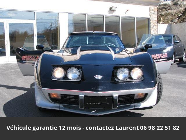 chevrolet corvette Pace car v8 prix tout compris