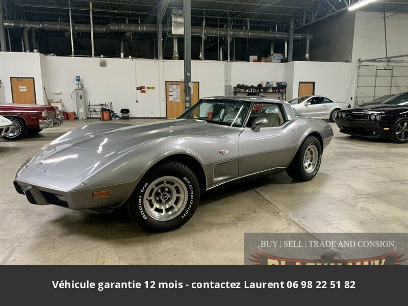 chevrolet corvette V8 1978 prix tout compris