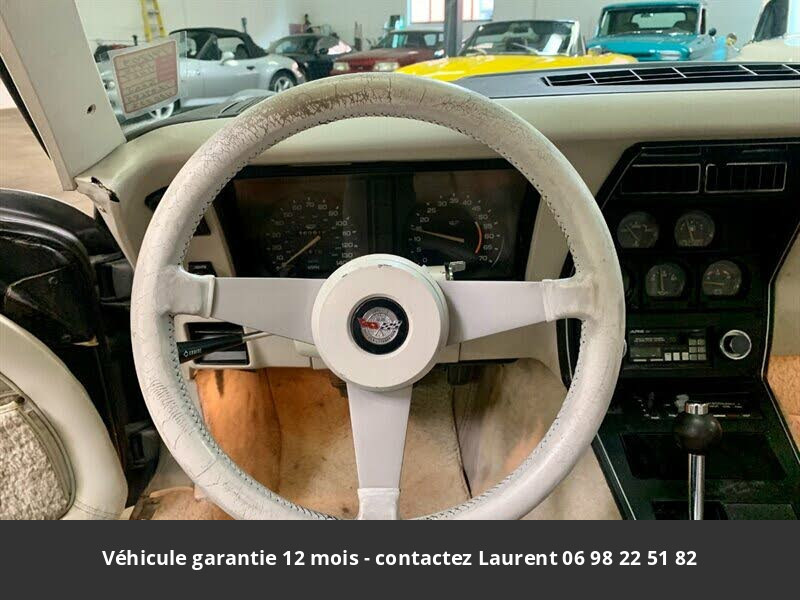 chevrolet corvette V8 1978 prix tout compris