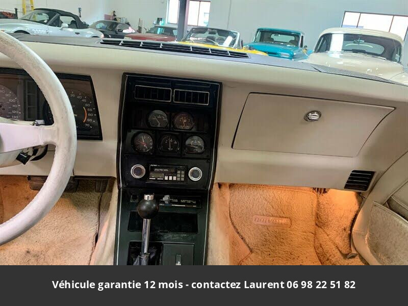 chevrolet corvette V8 1978 prix tout compris