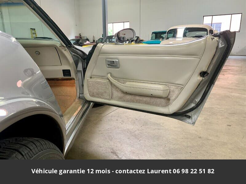 chevrolet corvette V8 1978 prix tout compris