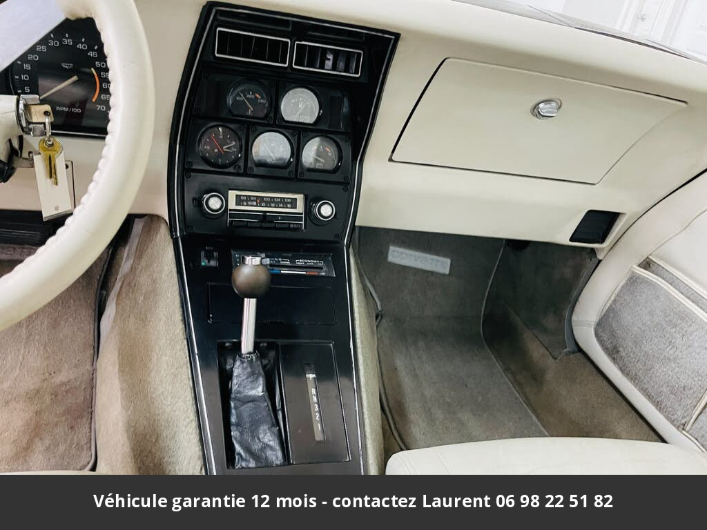 chevrolet corvette 350ci 1979 prix tout compris