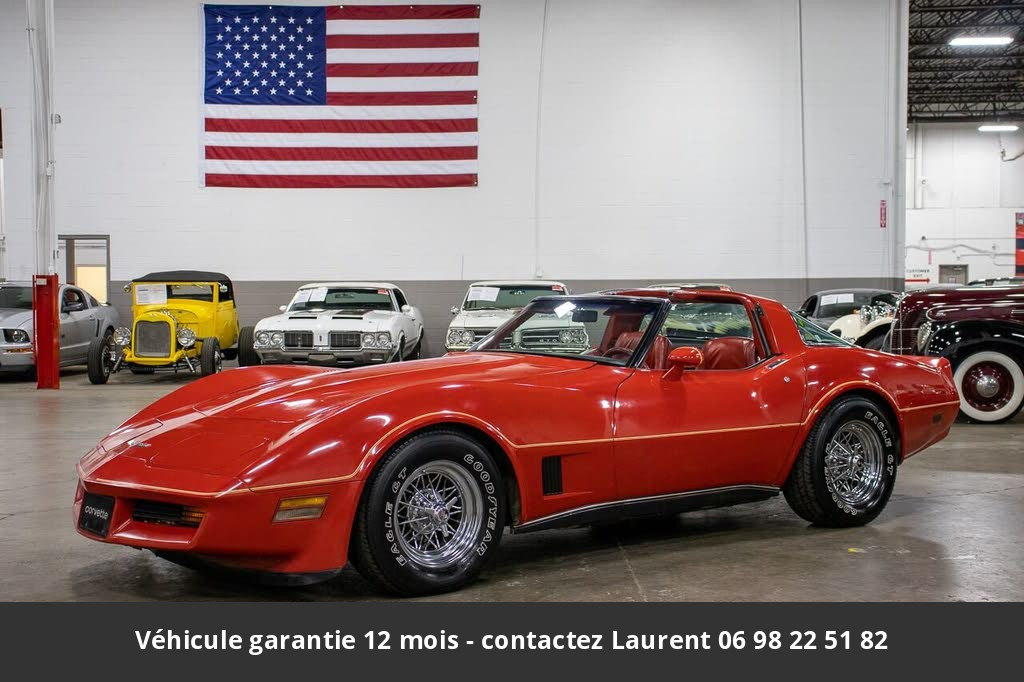 chevrolet corvette V8 350 1980 prix tout compris