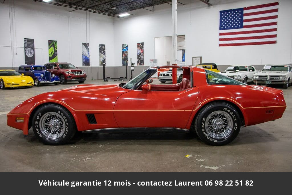 chevrolet corvette V8 350 1980 prix tout compris