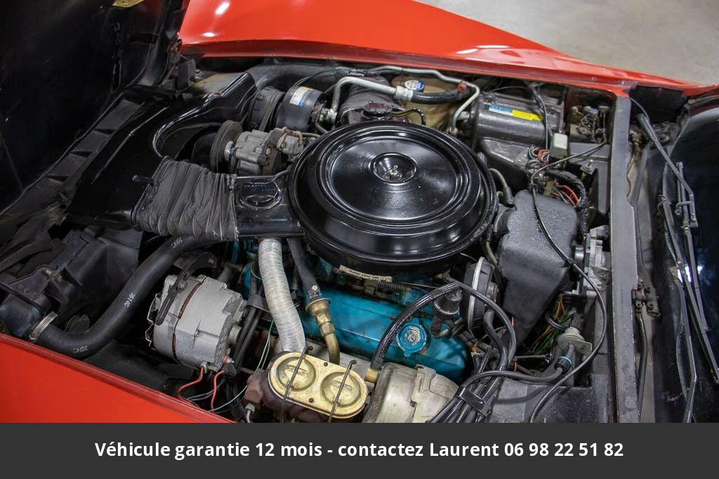 chevrolet corvette V8 350 1980 prix tout compris