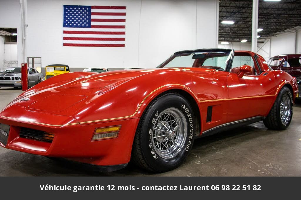 chevrolet corvette V8 350 1980 prix tout compris