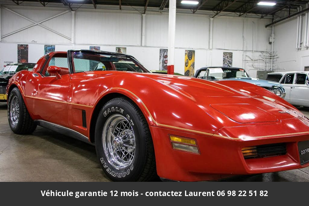 chevrolet corvette V8 350 1980 prix tout compris