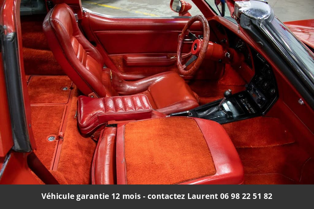 chevrolet corvette V8 350 1980 prix tout compris