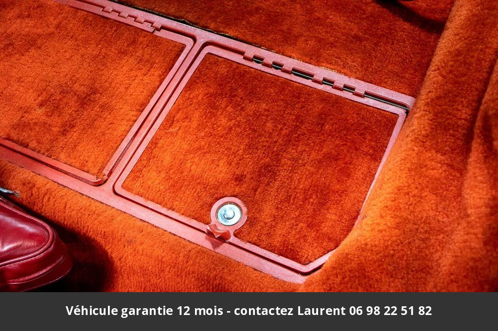 chevrolet corvette V8 350 1980 prix tout compris