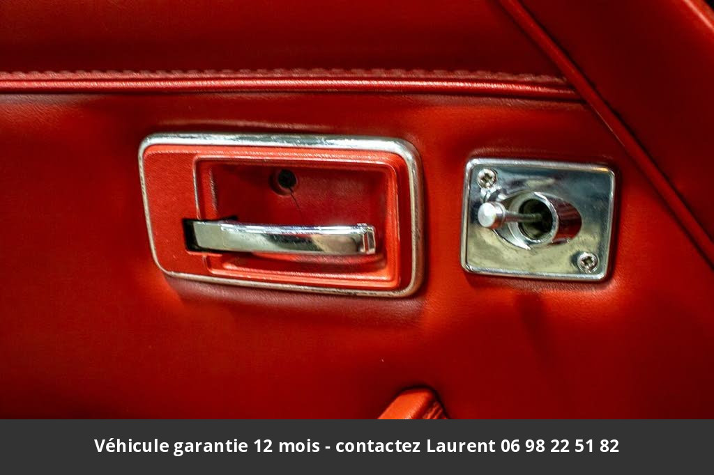 chevrolet corvette V8 350 1980 prix tout compris