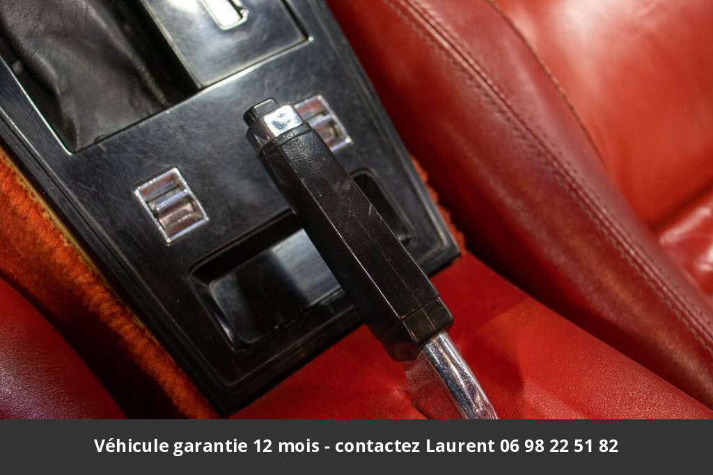 chevrolet corvette V8 350 1980 prix tout compris