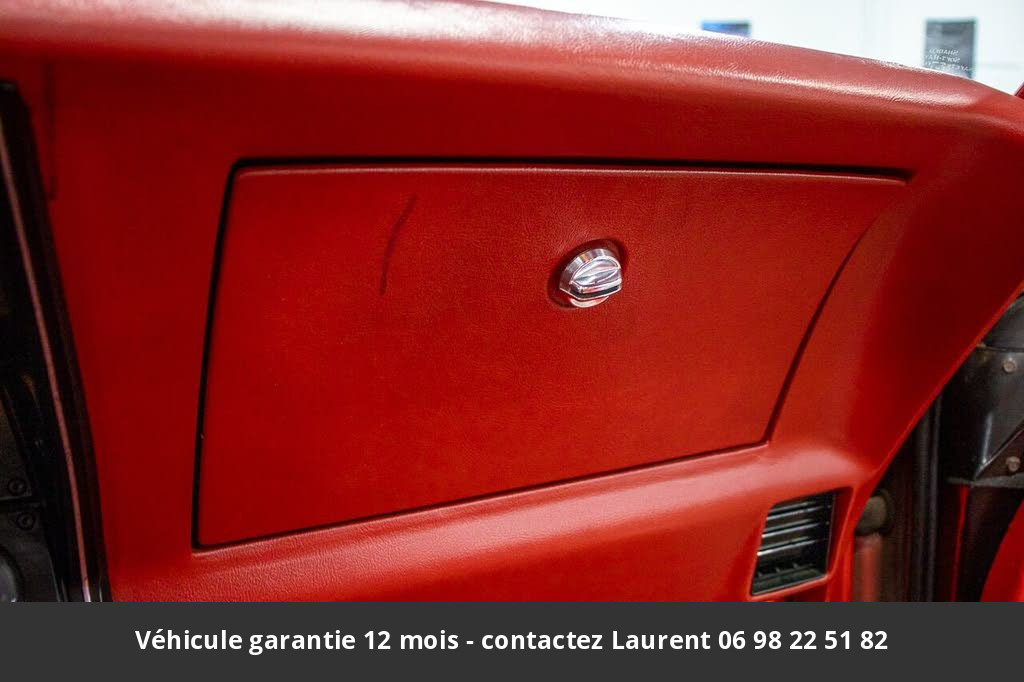 chevrolet corvette V8 350 1980 prix tout compris