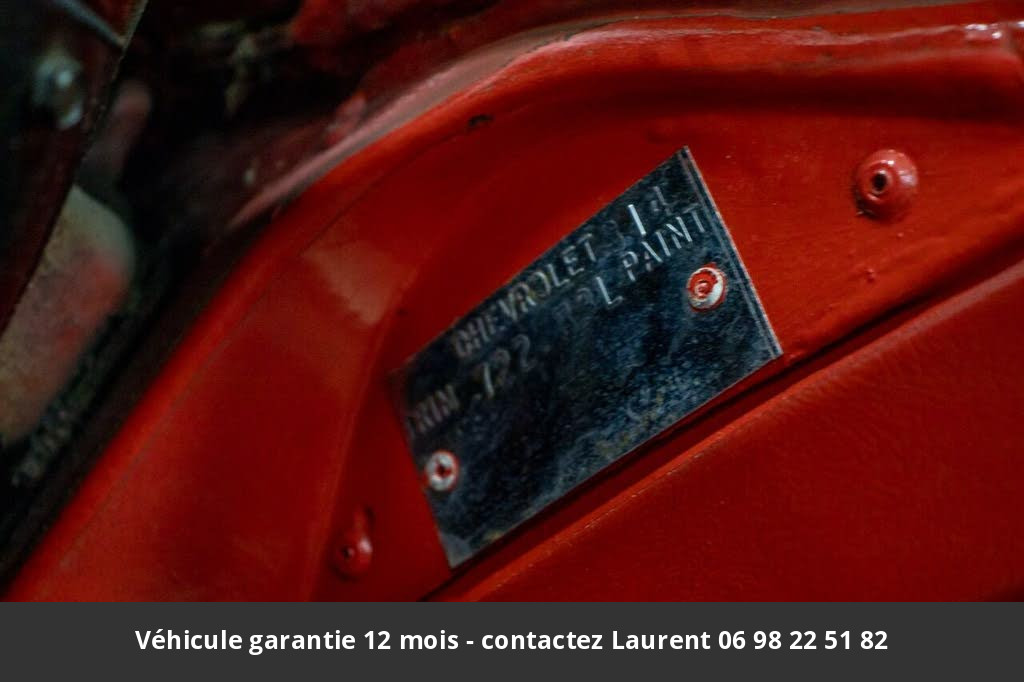 chevrolet corvette V8 350 1980 prix tout compris