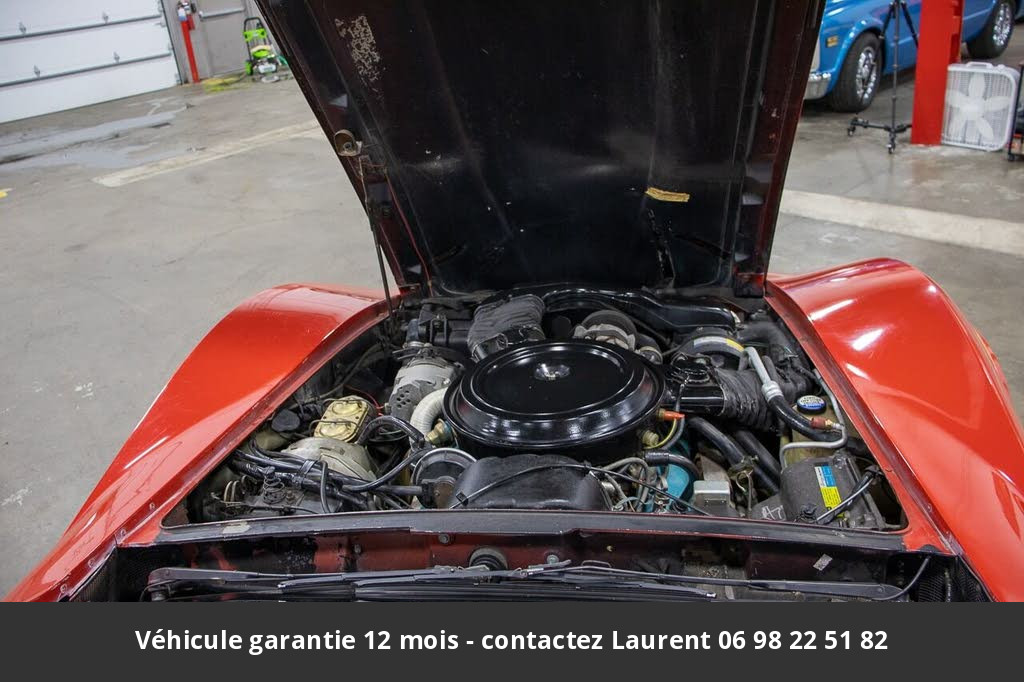 chevrolet corvette V8 350 1980 prix tout compris