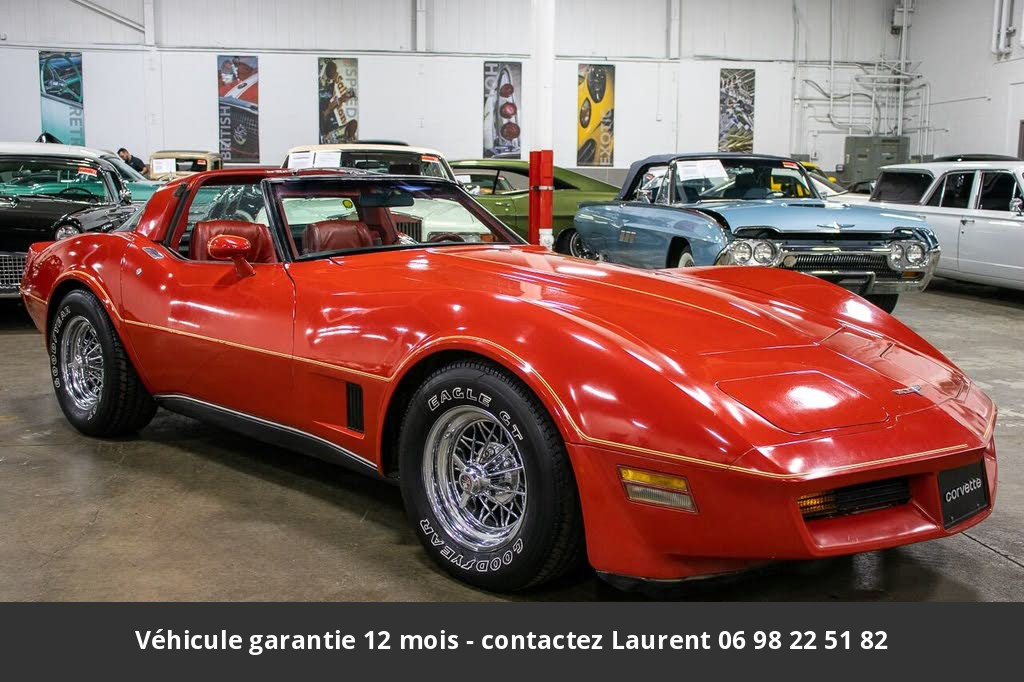 chevrolet corvette V8 350 1980 prix tout compris