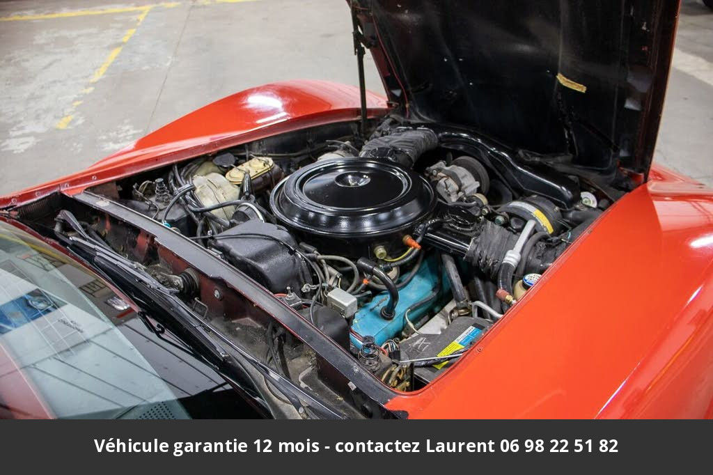 chevrolet corvette V8 350 1980 prix tout compris