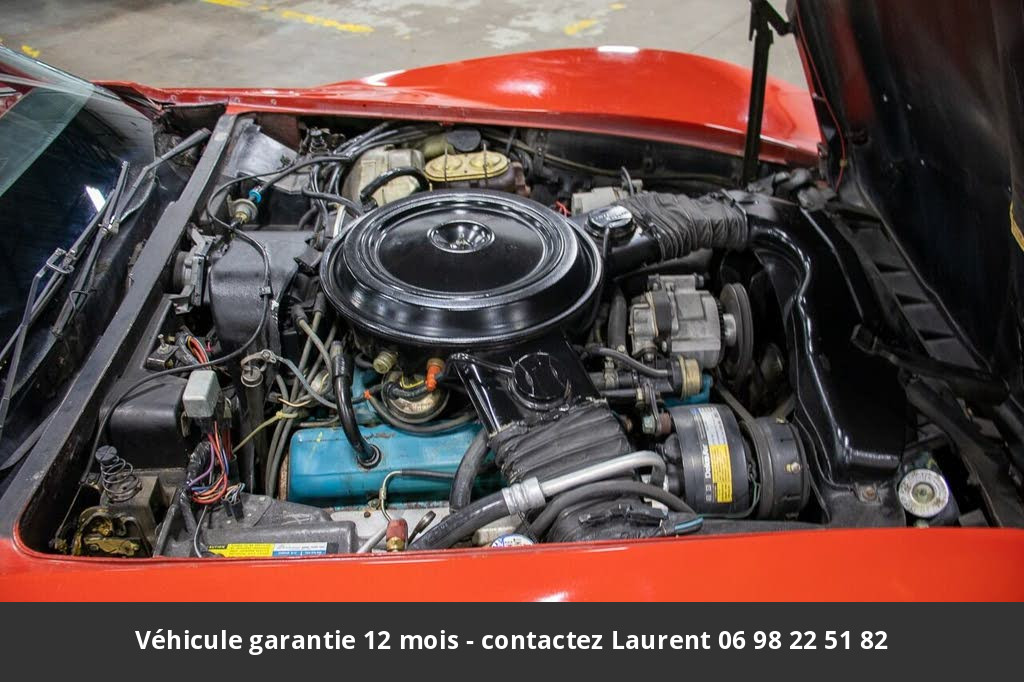 chevrolet corvette V8 350 1980 prix tout compris