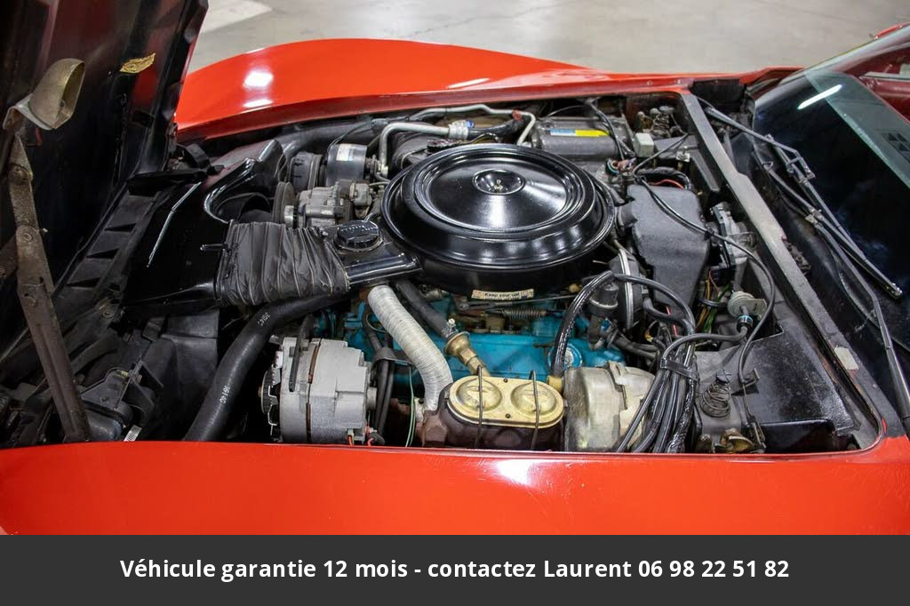 chevrolet corvette V8 350 1980 prix tout compris