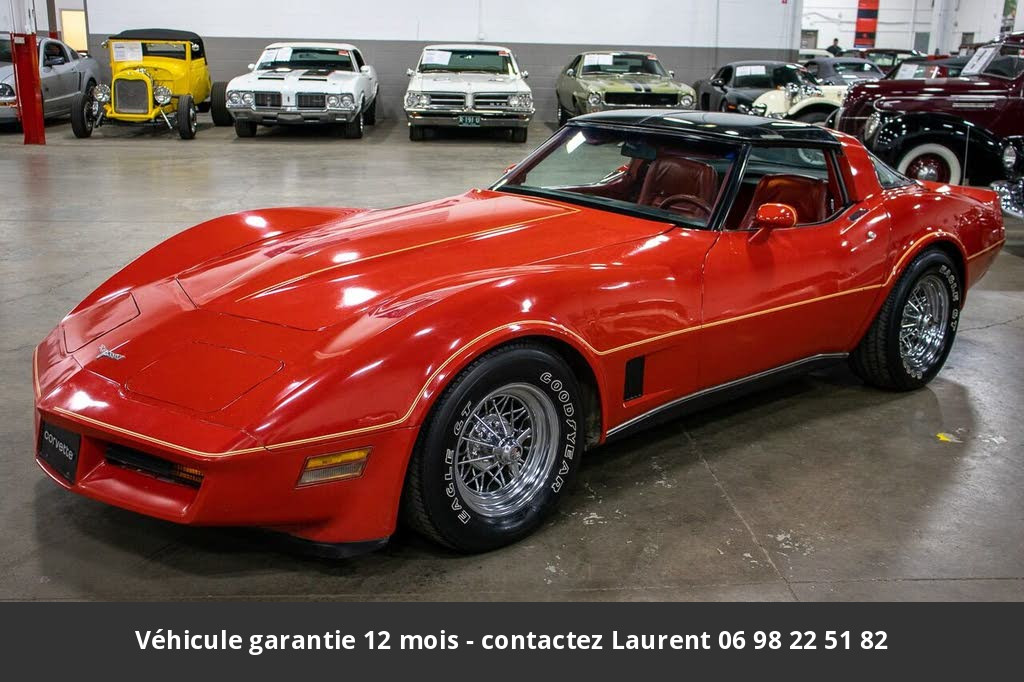 chevrolet corvette V8 350 1980 prix tout compris