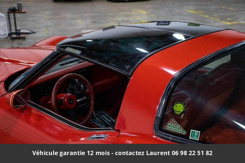 chevrolet corvette V8 350 1980 prix tout compris