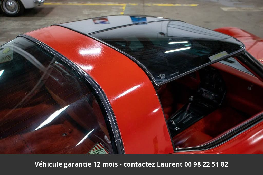 chevrolet corvette V8 350 1980 prix tout compris