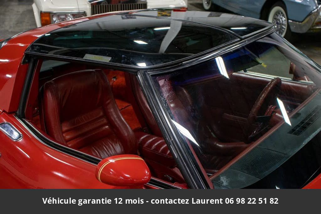 chevrolet corvette V8 350 1980 prix tout compris