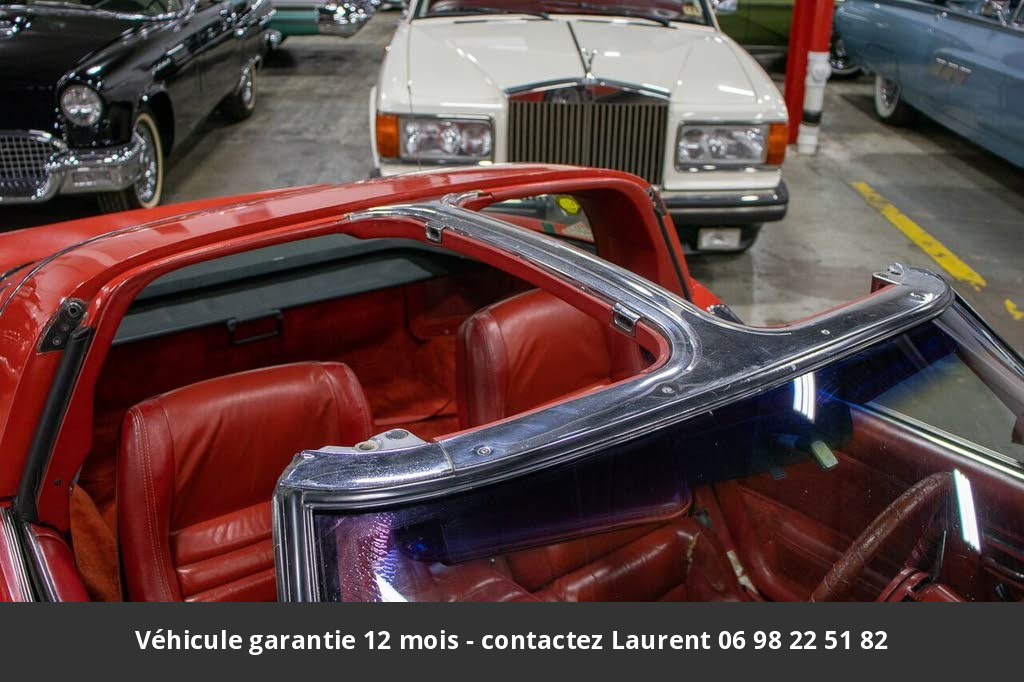 chevrolet corvette V8 350 1980 prix tout compris