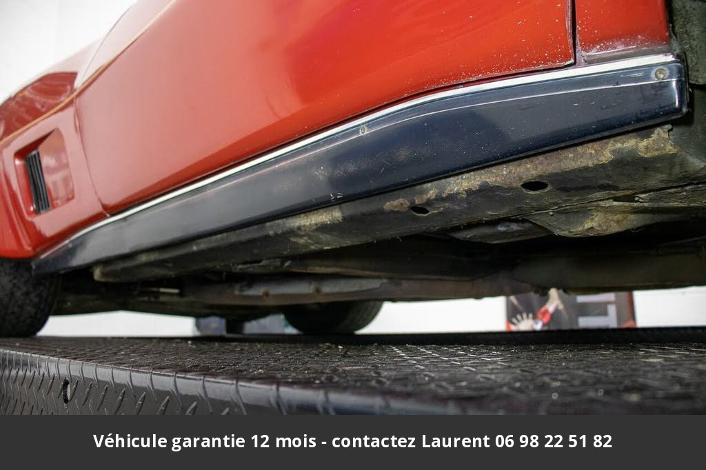 chevrolet corvette V8 350 1980 prix tout compris