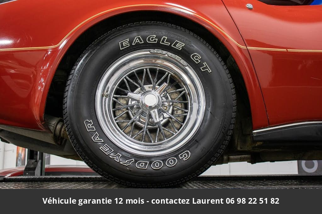 chevrolet corvette V8 350 1980 prix tout compris