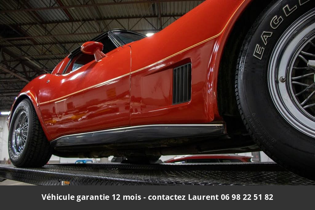 chevrolet corvette V8 350 1980 prix tout compris