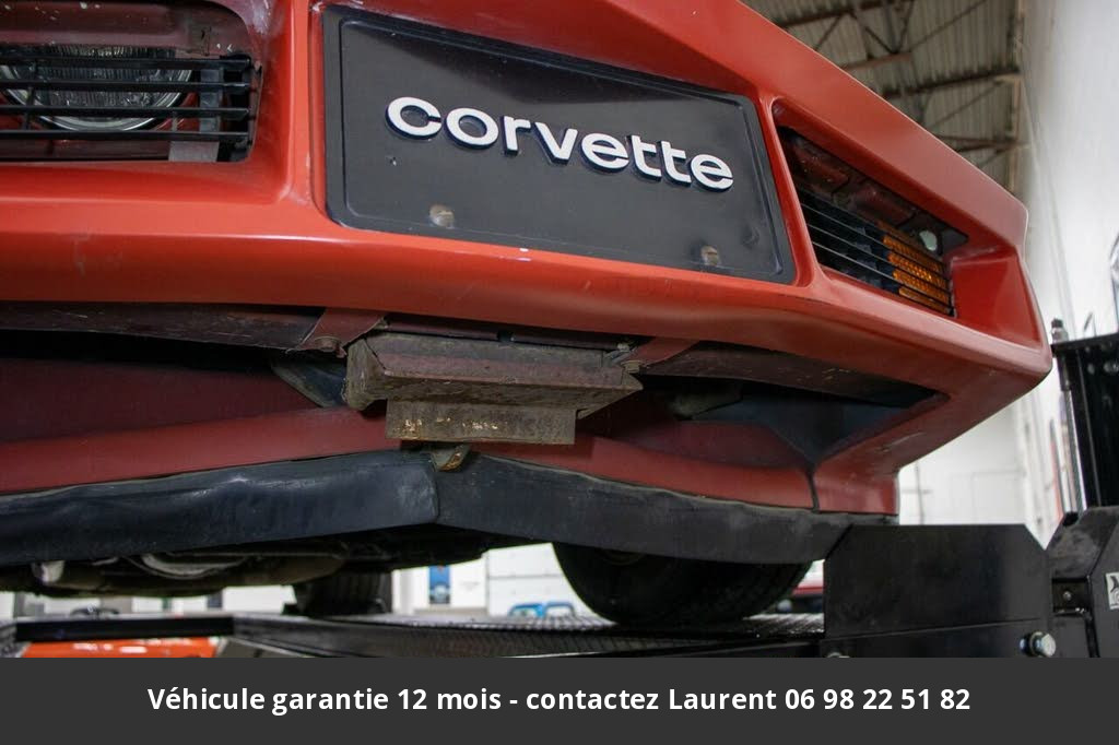 chevrolet corvette V8 350 1980 prix tout compris