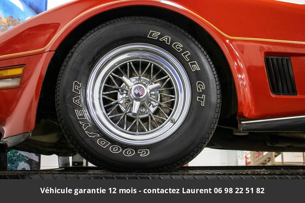 chevrolet corvette V8 350 1980 prix tout compris