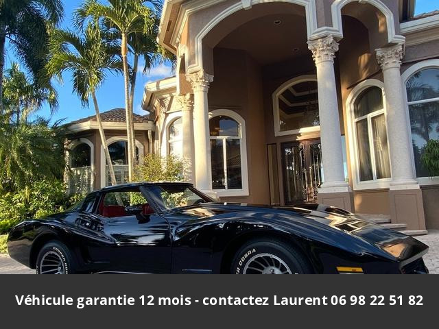 Chevrolet Corvette V8 1980 prix tout compris