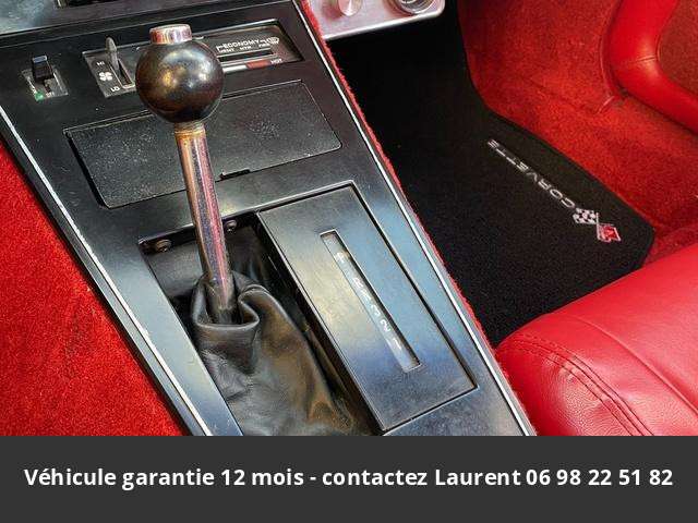 Chevrolet Corvette V8 1980 prix tout compris