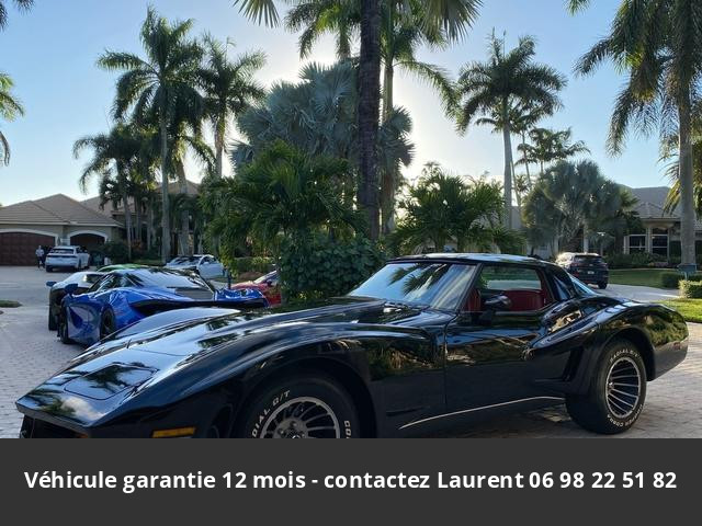 Chevrolet Corvette V8 1980 prix tout compris